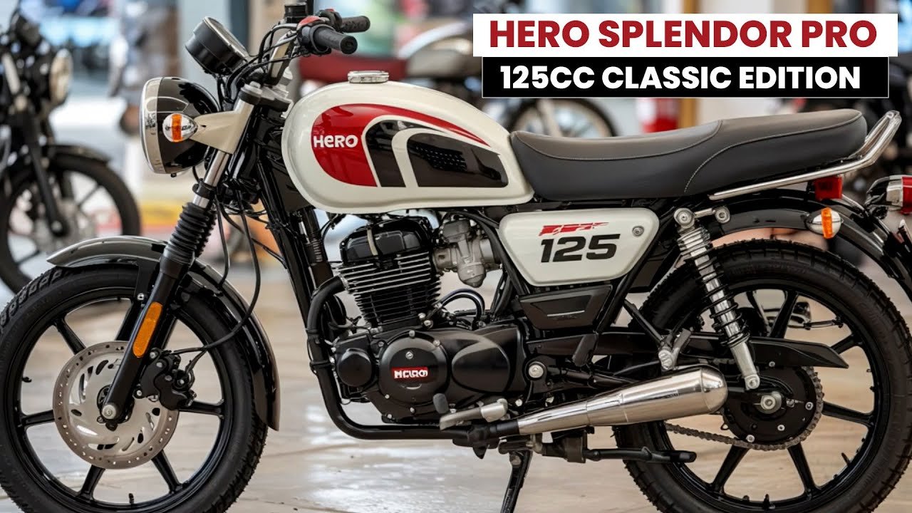Hero Splendor 125cc 2025: A new experience of reliable riding with excellent mileage and a comfortable ride